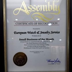 European Watch and Jewelry Service