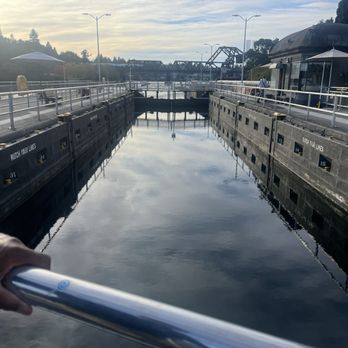 Ballard Locks Fish Ladder - The small lock - Landmarks & Historical Buildings Near Me - Seattle, Washington