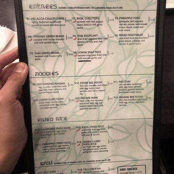 Basil Delight - Menu 5/22/19 - Thai Near Me - Pleasanton, California