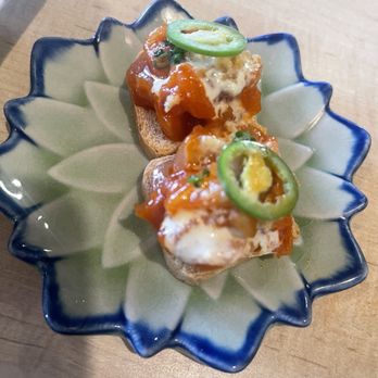 Trifecta - Kaizen toast - Sushi Bars Near Me - San Jose, California Trifecta - Kaizen toast - Sushi Bars Near Me - San Jose, California