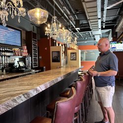 Cheffrey Eats - Inside--classy brewery!