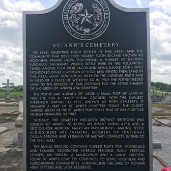 Saint Ann Catholic Church - Churches Near Me - Hochheim, Texas