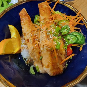 Sand Pebbles Restaurant - Korean Salmon Bowl - Asian Fusion Near Me - Beachwood, Ohio Sand Pebbles Restaurant - Korean Salmon Bowl - Asian Fusion Near Me - Beachwood, Ohio
