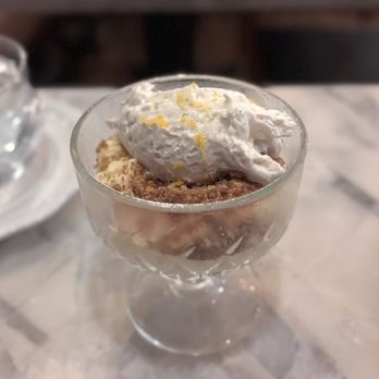 RT Bistro - Ice Box Pie w/ meyer lemon, graham cracker ($15) - New American Near Me - San Francisco, California