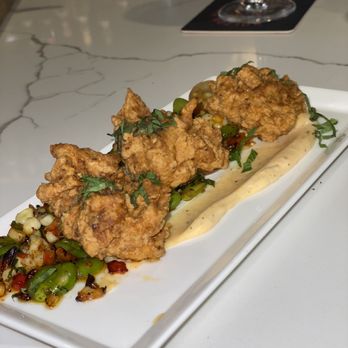 The Tilted Row - Crab fritters - Cocktail Bars Near Me - Baltimore, Maryland The Tilted Row - Crab fritters - Cocktail Bars Near Me - Baltimore, Maryland