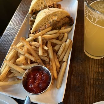 Buffalo Bill's Brewery - Pulled Pork Sandwich - Pizza Near Me - Hayward, California Buffalo Bill's Brewery - Pulled Pork Sandwich - Pizza Near Me - Hayward, California