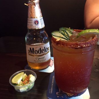 The Chicken Koop - Michelada w Modelo very yummy $8 but cheaper after 3pm - New American Near Me - Whittier, California The Chicken Koop - Michelada w Modelo very yummy $8 but cheaper after 3pm - New American Near Me - Whittier, California