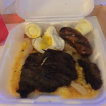 Super Chicken Rico - This is where the chef substituted the Italian sausage in place of a piece of steak. - Peruvian Near Me - Aberdeen, Maryland Super Chicken Rico - This is where the chef substituted the Italian sausage in place of a piece of steak. - Peruvian Near Me - Aberdeen, Maryland
