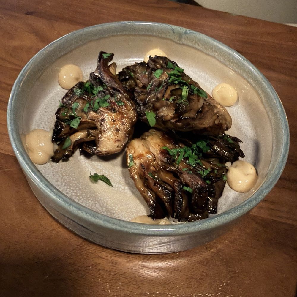 Ramsay's Kitchen - maitaki mushrooms - New American Near Me - Las Vegas, Nevada