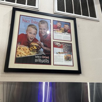 Daves Burger Barn - Random photo of Waco today about the zipper ripper - Burgers Near Me - Waco, Texas