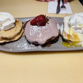 My Cafe - Pancake flight - Breakfast & Brunch Near Me - Kapolei, Hawaii My Cafe - Pancake flight - Breakfast & Brunch Near Me - Kapolei, Hawaii