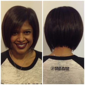 Texturized Razored Bob Haircut Yelp