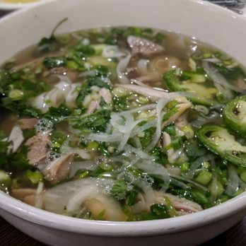 Pho Element - Chicken pho with giblets (pho ga long), plus extra green onions. Pro tip: ask for their ginger sauce for dipping! - Vietnamese Near Me - San Mateo, California Pho Element - Chicken pho with giblets (pho ga long), plus extra green onions. Pro tip: ask for their ginger sauce for dipping! - Vietnamese Near Me - San Mateo, California