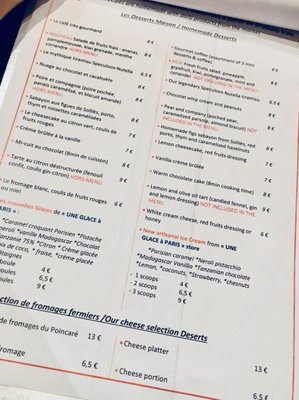 Menu photo 6 Le Poincaré Paris, 75
