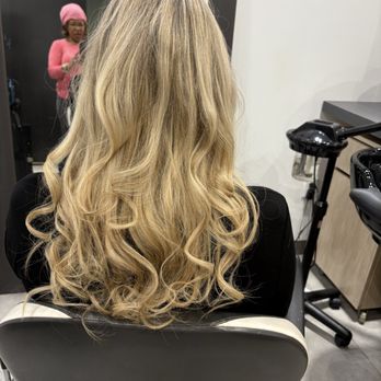Marima Hair Studio - Platinum Blonde with Baby Highlights - Hair Extensions Near Me - Atlanta, Georgia Marima Hair Studio - Platinum Blonde with Baby Highlights - Hair Extensions Near Me - Atlanta, Georgia