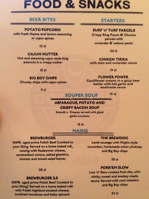 Menu photo 2 Brewdog Warsaw, MZ