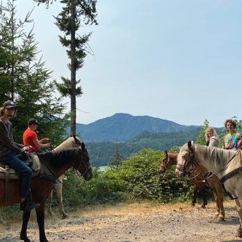 Eztimes Horse Rides - The fearsome five! - Horseback Riding Near Me - Elbe, Washington Eztimes Horse Rides - The fearsome five! - Horseback Riding Near Me - Elbe, Washington