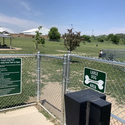 Daisy Knight Dog Park - Large dog area entrance