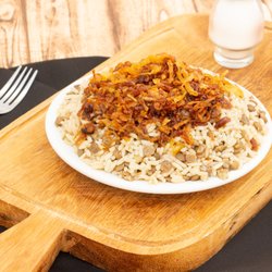 Esfiha Vergueiro - Arroz c/ Lentilha