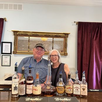 Willett Distillery - We got to pose behind the bar for pics afterward - Distilleries Near Me - Bardstown, Kentucky Willett Distillery - We got to pose behind the bar for pics afterward - Distilleries Near Me - Bardstown, Kentucky