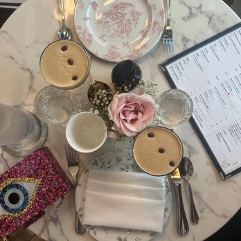 Little Hen - Beautiful table settings - espresso martini - Breakfast & Brunch Near Me - Miami, Florida Little Hen - Beautiful table settings - espresso martini - Breakfast & Brunch Near Me - Miami, Florida