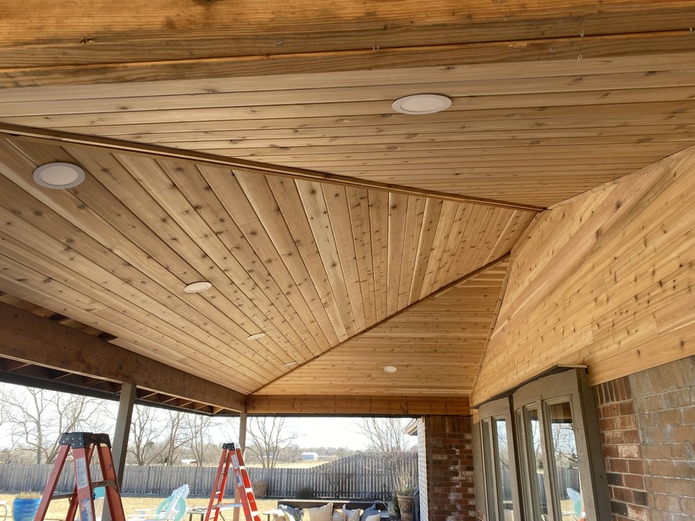 Slide of D&P  Seamless Gutters & Custom Remodeling 