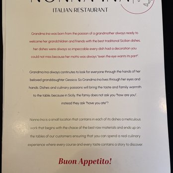 Nonna Ina - Menu p4 - Italian Near Me - St. George, Utah Nonna Ina - Menu p4 - Italian Near Me - St. George, Utah