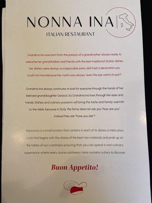 Menu photo 7 Nonna Ina St. George, UT Menu photo 7 Nonna Ina St. George, UT