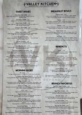 Menu photo 2 Valley Kitchen Wexford, PA Menu photo 2 Valley Kitchen Wexford, PA