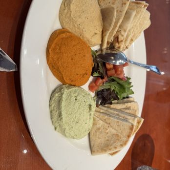 Panini Kabob Grill - Hummus Trio (A Must) - Mediterranean Near Me - Pasadena, California