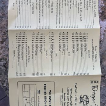 Dragon House - August 2026 menu - Chinese Near Me - Union City, California