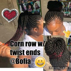 Bofia Braiding Salon - Feed ins
