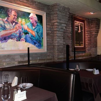 Piero's Italian Cuisine - Our Booth - Italian Near Me - Las Vegas, Nevada