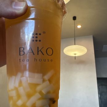 Bako Tea House - Passion Fruit Green Tea with Lychee - Coffee & Tea Near Me - Cerritos, California Bako Tea House - Passion Fruit Green Tea with Lychee - Coffee & Tea Near Me - Cerritos, California