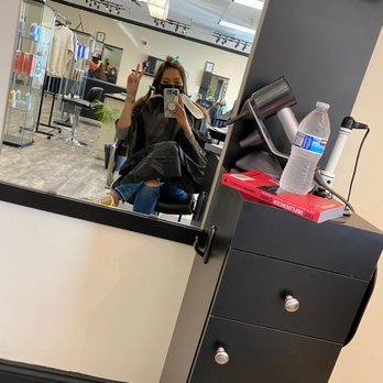 Eminence - Sitting here waiting for Christina to do her magic! - Hair Salons Near Me - Salinas, California