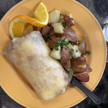 SB Sunshine Cafe - Breakfast Burrito comes with potatoes - Breakfast & Brunch Near Me - Goleta, California SB Sunshine Cafe - Breakfast Burrito comes with potatoes - Breakfast & Brunch Near Me - Goleta, California