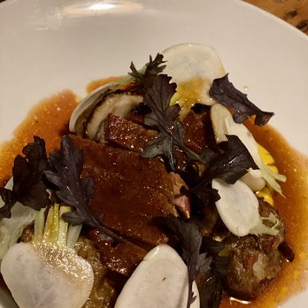 a mano - Duck breast - sunchokes and turnip - Italian Near Me - Atlanta, Georgia a mano - Duck breast - sunchokes and turnip - Italian Near Me - Atlanta, Georgia