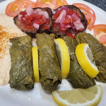 George's Shish Kebab - Cold Plate customized, usually also includes feta and olives. - Kebab Near Me - Fresno, California