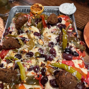 Bricks Corner - Pizza of the week.  Persian Pie - Bars Near Me - Salt Lake City, Utah