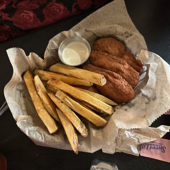 The Wise Owl - The Bird - Chicken Strips with Fries - Bars Near Me - Atwood, Kansas The Wise Owl - The Bird - Chicken Strips with Fries - Bars Near Me - Atwood, Kansas
