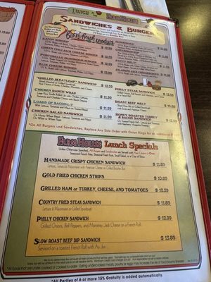 Menu photo 3 Farmhouse Restaurant Benson, AZ Menu photo 3 Farmhouse Restaurant Benson, AZ