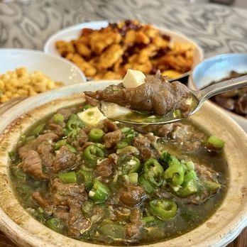 Blue Peak Villa - Beef and silken Tofu with Green pepper - Chinese Near Me - New York, New York