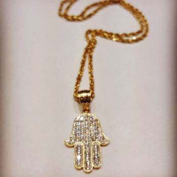 Joyeria Pepe - 14K rope chain w/ hamsa hand pendant - Jewelry Near Me - New York, New York Joyeria Pepe - 14K rope chain w/ hamsa hand pendant - Jewelry Near Me - New York, New York