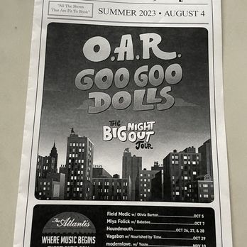 Merriweather Post Pavilion - The Merriweather Post ft. OAR and Goo Goo Dolls - 8/4/2023 - Music Venues Near Me - Columbia, Maryland