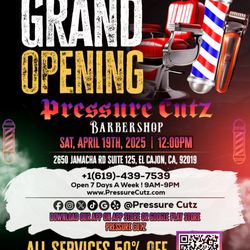 Pressure Cutz - Barbershop Grand Opening