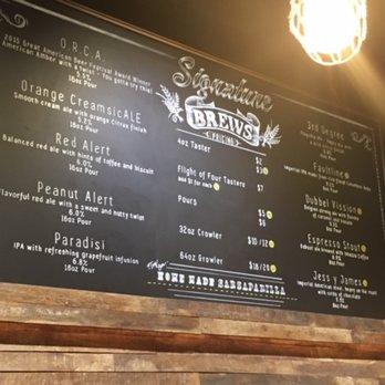Aftershock Brewing - Menu Board - Breweries Near Me - Temecula, California