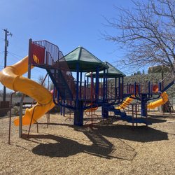 Raleigh Heights Park - View of playground.
