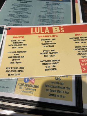 Menu photo 7 Lula B's Breakfast Brunch and Bar Omaha, NE