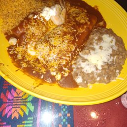 Blue Corn Chicken Enchilada