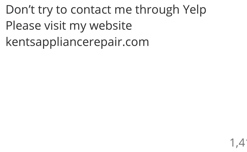 KENT’S APPLIANCE REPAIR Updated September 2024 19 Reviews Gridley